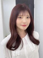 ビビバイベル(BiVi by BHEL)&nbsp;桑名ロングレイヤーカットハッシュカット透明感カラー重めロング