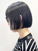 モリオフロムロンドン 松戸店(Morio from London)&nbsp;【morio松戸 石山】黒髪ミニボブ内巻きボブコンパクトボブ前髪有