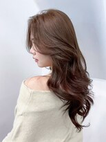 アイティーバイアルバム 八王子店(IT by ALBUM)&nbsp;ロンググレージュ韓国ヘアオリーブベージュ_ba580691