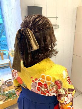 アース モード 新小岩店(EARTH/M) 卒業式着付け×ヘアセット