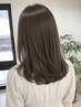 カット+ナチュラル縮毛矯正２STEPトリートメント19000[仙台]