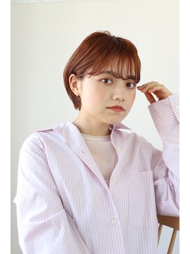エクリ シセイドウ 麻布十番店(equri×SHISEIDO) 【麻布十番】大人の丸みショートスタイル