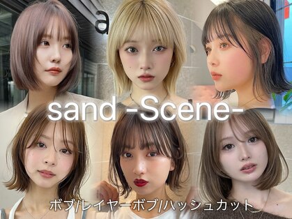 サンドシーン(sand scene)の写真
