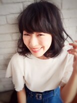 エス ヘアメイク スペース(es hair make space)&nbsp;[武蔵小山es]暗髪ノームコアパーマ