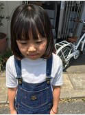 brush 森田祐輔　キッズライン　きりっぱなしボブ