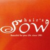 ヘアーズ ソウ(hair's sow)のお店ロゴ