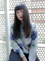 ルティア(Lutia)&nbsp;重めバング暗髪 ブルーブラック★★