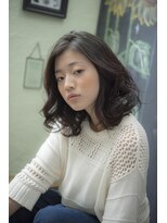 ヘアーミューズ リベロ(hair muse Livero) 【Livero】ゆるふわパーマ×黒髪 2