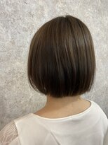 シュガービー(SUGAR-B)&nbsp;【SUGAR-B】ドライで仕上がるグレージュシンプルボブ