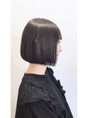 Glowbyface池袋【eriko】黒髪ぷつん★ボブ