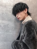 シン(syn) 前髪長めマッシュウルフ