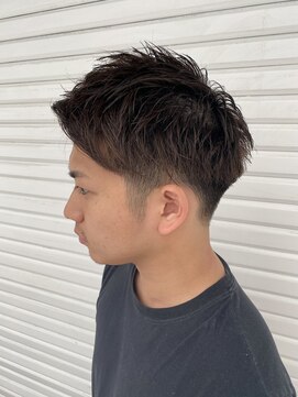 ミラ 新宿(MILA) 「ナチュラルフェード　刈り上げフェード　バーバースタイル」
