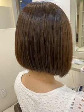 ヘアーサロン イルア 北越谷(hair salon I'LUNA) 前下がりワンレン