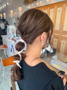 ユラギフロムユイマァル 水島店(YURAGI from YUIMARL) 結婚式ヘアセット