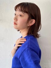 チェリッシュ 亀有(CHERISH) タイトな耳かけアレンジが可愛いレイヤーボブ