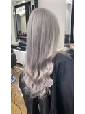シルバーアッシュエクステ