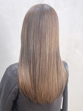 アルバム 銀座(ALBUM GINZA) オリーブグレージュ_ショコラアッシュヘルシースタイル_ba421092