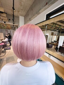 トゥルース 獨協大学前店(Hair&Make TRUTH) ペールピンクカラー
