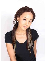 ラブ ロック Love' Lock&nbsp;ドレッド・グラデーションカラー・成人式、成人式ヘア、クマ