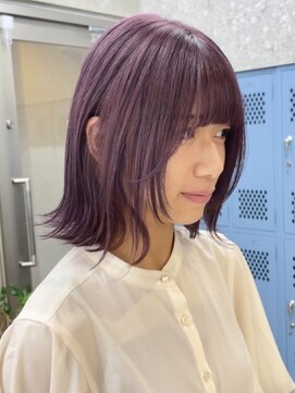 サンクプロジェクト(cinq PROJECT) ダブルカラーインナーカラーミルクティーベージュローライト韓国