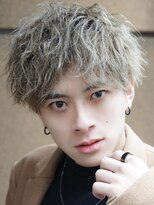 ナンバー エアロ 横浜(N° +aero)&nbsp;爽やかツーブロック刈り上げ束感アップバング