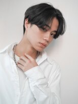 ジョエミバイアンアミ(joemi by Un ami)&nbsp;センターパート 韓流ヘア 毛流れパーマ ダウンパーマ メンズ