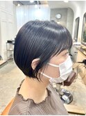 20代 30代 丸みショートボブ
