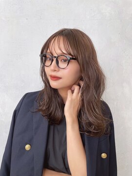 ノイ(noi) 【noi】 ミディアム レイヤーカット くびれヘア 髪質改善