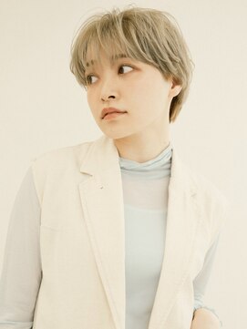 オンク 新宿(onk) 黒髪/グレーベージュ/レイヤーロング/前髪パーマ[新宿駅]