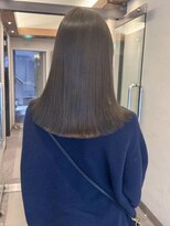 ネイヴィル オモテサンドウ(navile omotesando)&nbsp;オリーブベージュ×髪質改善トリートメント