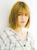 エクファ ヘア シェリル 草津 南草津店(ex-fa hair cherir)&nbsp;切りっぱなしボブエアリーロング美髪のススメピンク