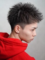 ゼロ 渋谷(XeRo)&nbsp;爽やかツーブロック【スウィングアップバングショート】