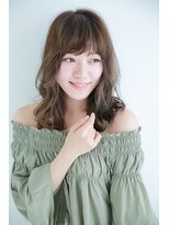 ニューヨークニューヨーク 阪急高槻店(NYNY)&nbsp;★くびレイヤーエモージュオリーブベージュレイヤーカットミディ