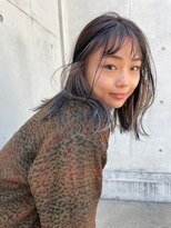 ネス(ness)&nbsp;インナーカラーイヤリングカラーダブルカラーベージュカラー韓国