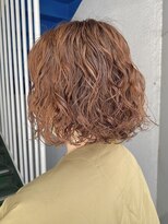 レターバイノベル(letter by novel)&nbsp;プードルパーマボブパーマショートゆるふわパーマくるくるパーマ