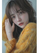 ラナ 新宿(lana)&nbsp;こなれミディアム/シースルーバング/顔まわり【lana hair 新宿】