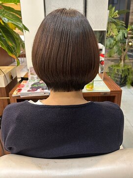 ヘアーアンドエステ ハラダ 滝ノ水店(Hair&Esthe Harada) ショートボブ/デザインカット
