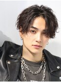 縦落ちツイストスパイラルセンターパート