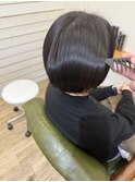 ショート　縮毛矯正　髪にドラマを　髪質改善