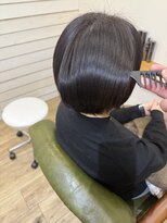 グリーンルームセカンド 結城店(GREEN ROOM. 2nd)&nbsp;ショート　縮毛矯正　髪にドラマを　髪質改善