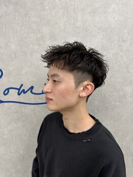 ローム 北花田店(Rome)の写真/ナチュラルからハイデザインなど様々なパーマが得意◇≪パーマ/ツイスト/スパイラル/フェード≫