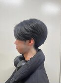 癖毛を活かした毛流れセンターパート【ニュアンスパーマ】