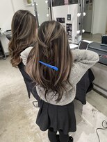 キング 高槻(K!ng) 縮毛矯正髪質改善ハイライトレイヤーカット高槻美容室エクステ