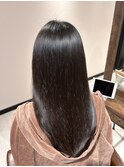 ショコラブラウン×髪質改善トリートメント