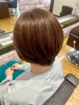 ヴァンカウンシル 清須店(VANCOUNCIL)&nbsp;女性らしさ溢れるふんわりショート/ケアカラー/艶カラー