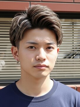 ザデイトウキョウ 表参道 青山(THE DAY TOKYO) アップバングショート/メンズカット/大人メンズ/フェード