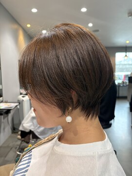マノニコ(mano-nico) 「時短スタイル」大人ショートボブ