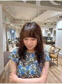 くびれヘア外国人風パーマ7.26
