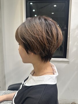 ロンドエニカ 大宮(Lond enika) ショート/ハイライトカラー/白髪/白髪ぼかし/くびれヘア/大宮