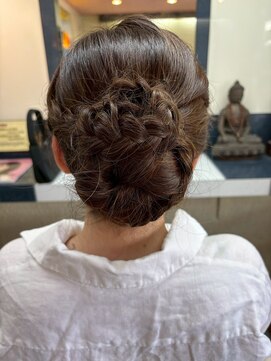 ヘッドショップパワープラス お宮参りヘアセット